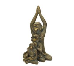 Διακοσμητικοί πίθηκοι αντ.χρυσό, 30cm