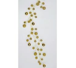 Γιρλάντα χριστ/κες μπάλλες σε χρυσό χρ.,75cm