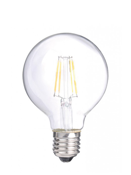 G95 - Λάμπα Edison LED οικονομίας A', Dimmable,Θερμό,E27/6W
